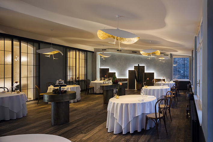 illuminazione ristorante 