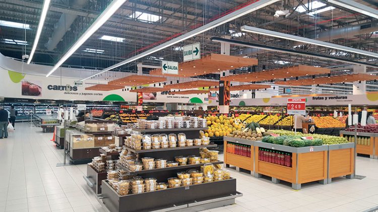Illuminazione spazi commerciali