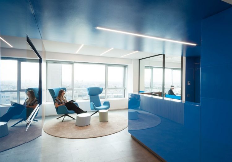Uffici Merz Pharma, Area Reception